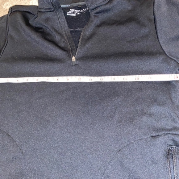 🎉Nike Golf Kids Size Large Black Quarter Zip Therma Fit Jacket - Picture 2 of 8